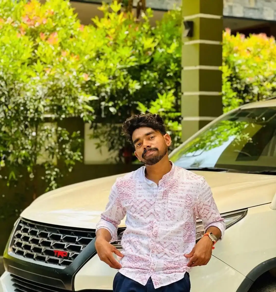 a person standing image content creator in kochi,kerala